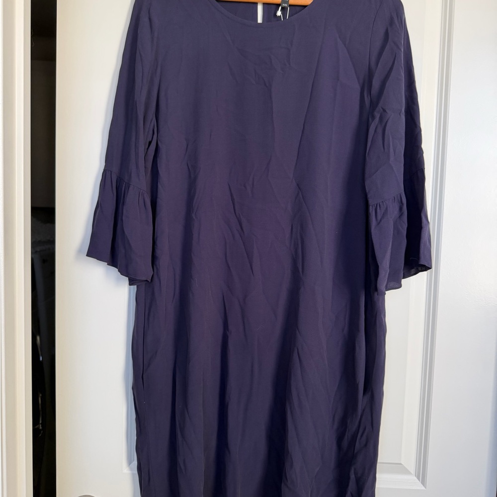 Eileen Fisher Navy Blue Short Dress